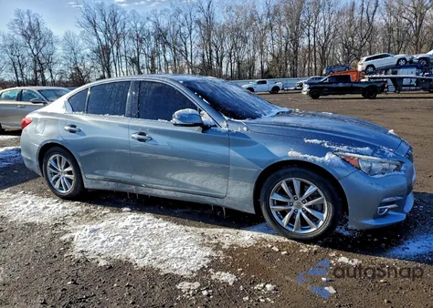 2016 Infiniti Q50 Premium from USA, damaged, VIN JN1EV7AP8GM305781